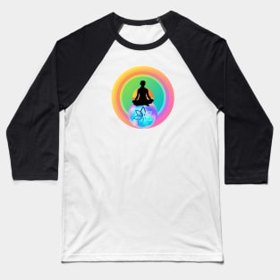 ZEN MEDITATION Baseball T-Shirt